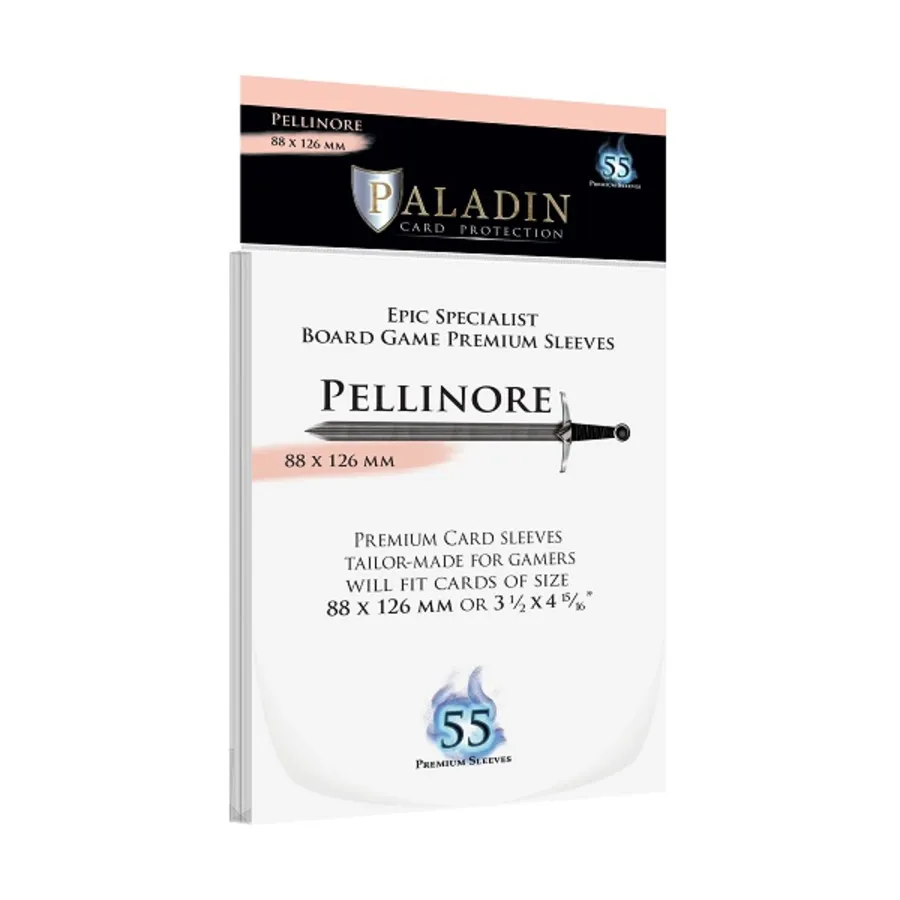 Пеллинор - 88x126мм (55), Card Sleeves (Paladin Card Protection)
Пеллинор - 88x126мм (55), Card Sleeves (Paladin Card Protection)