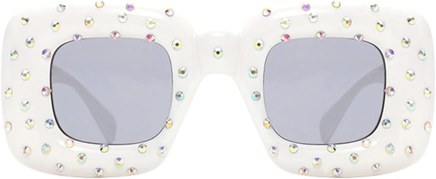 Хелена. Надувные солнцезащитные очки со стразами. Женские и мужские. Милые квадратные очки конфетных цветов. Очки в стиле Y2K. Модные панк-очки с бриллиантами helena, White
Хелена. Надувные солнцезащитные очки со стразами. Женские и мужские. Милые квадратные очки конфетных цветов. Очки в стиле Y2K. Модные панк-очки с бриллиантами helena, White
