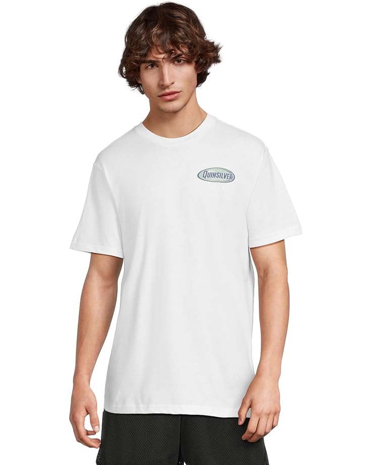 Футболка Quiksilver Cresent Speed Short, белый 
Футболка Quiksilver Cresent Speed Short, белый