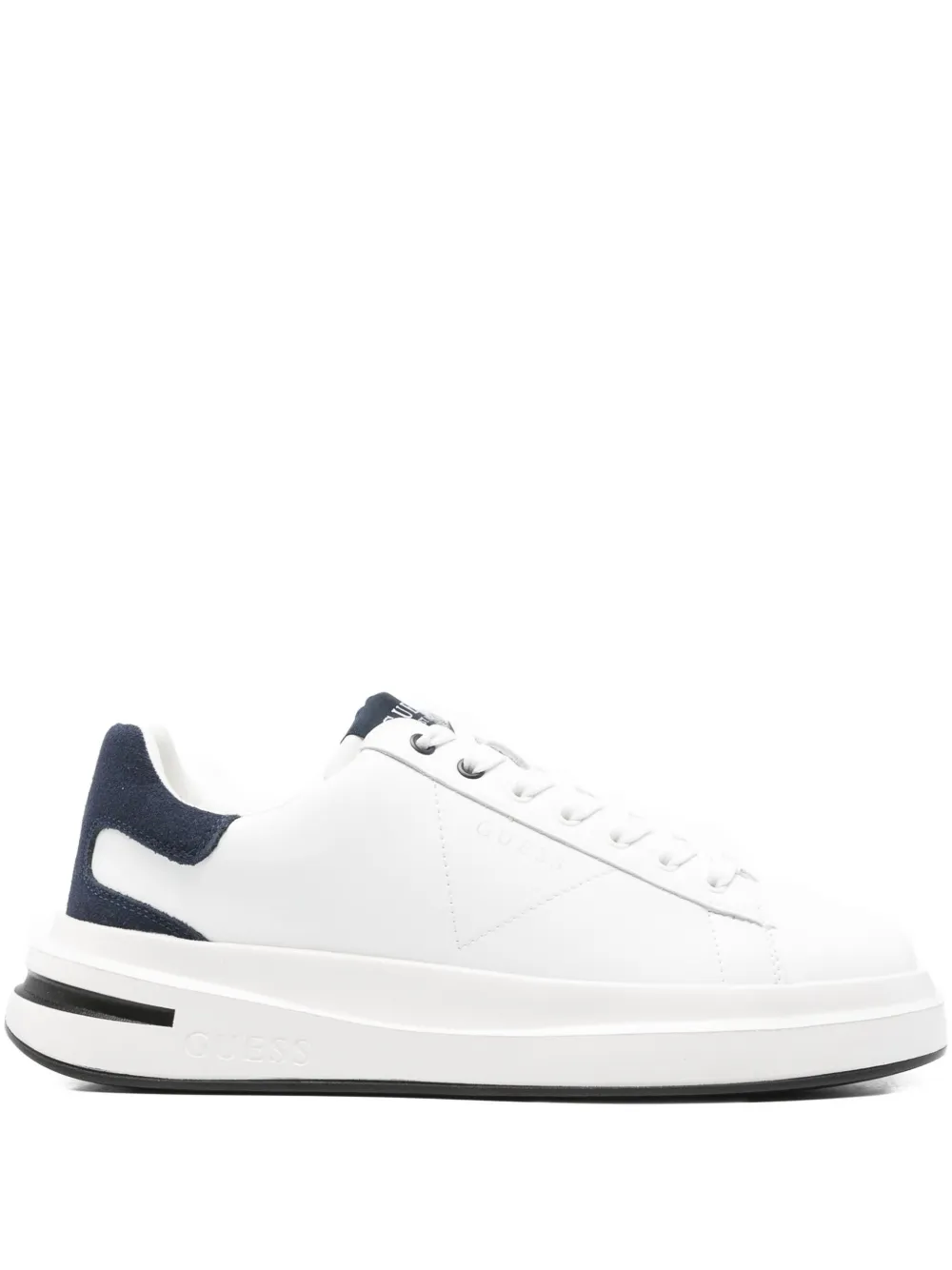 Кроссовки из кожи с панелями GUESS USA, белый
Кроссовки из кожи с панелями GUESS USA, белый