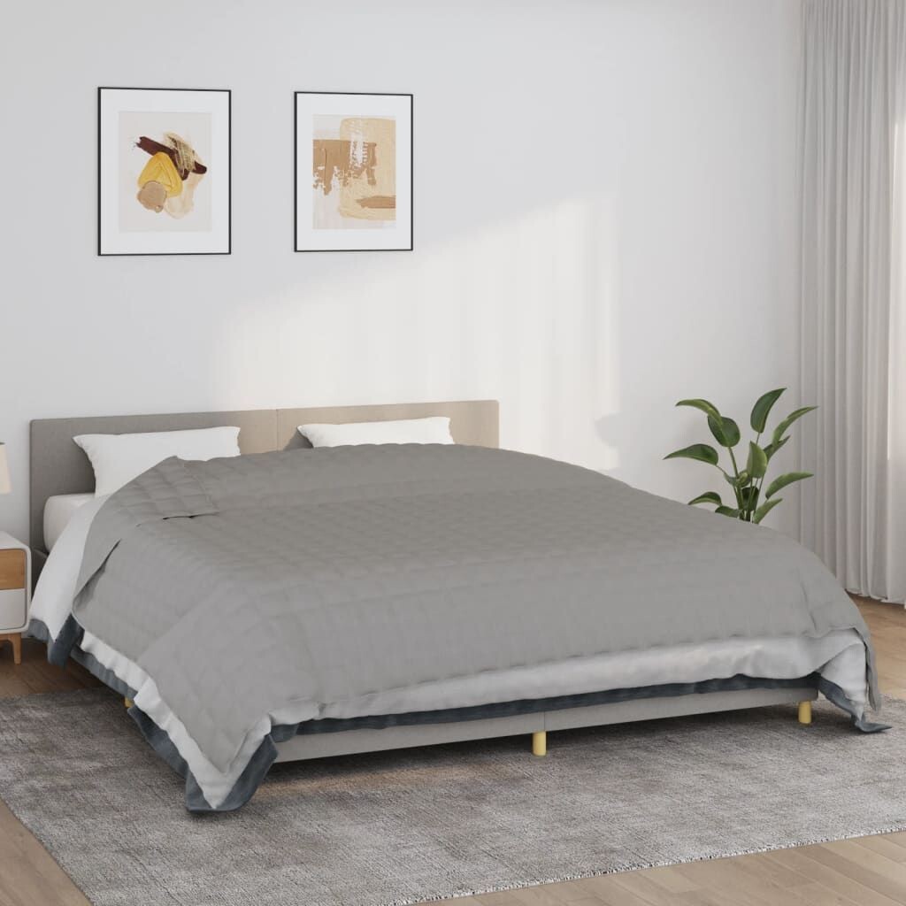Cloris Designer Furniture Утяжеленное одеяло синее 155x220 см 7 кг Ткань 2024 г. Новинка Vidaxl, серый
Cloris Designer Furniture Утяжеленное одеяло синее 155x220 см 7 кг Ткань 2024 г. Новинка Vidaxl, серый