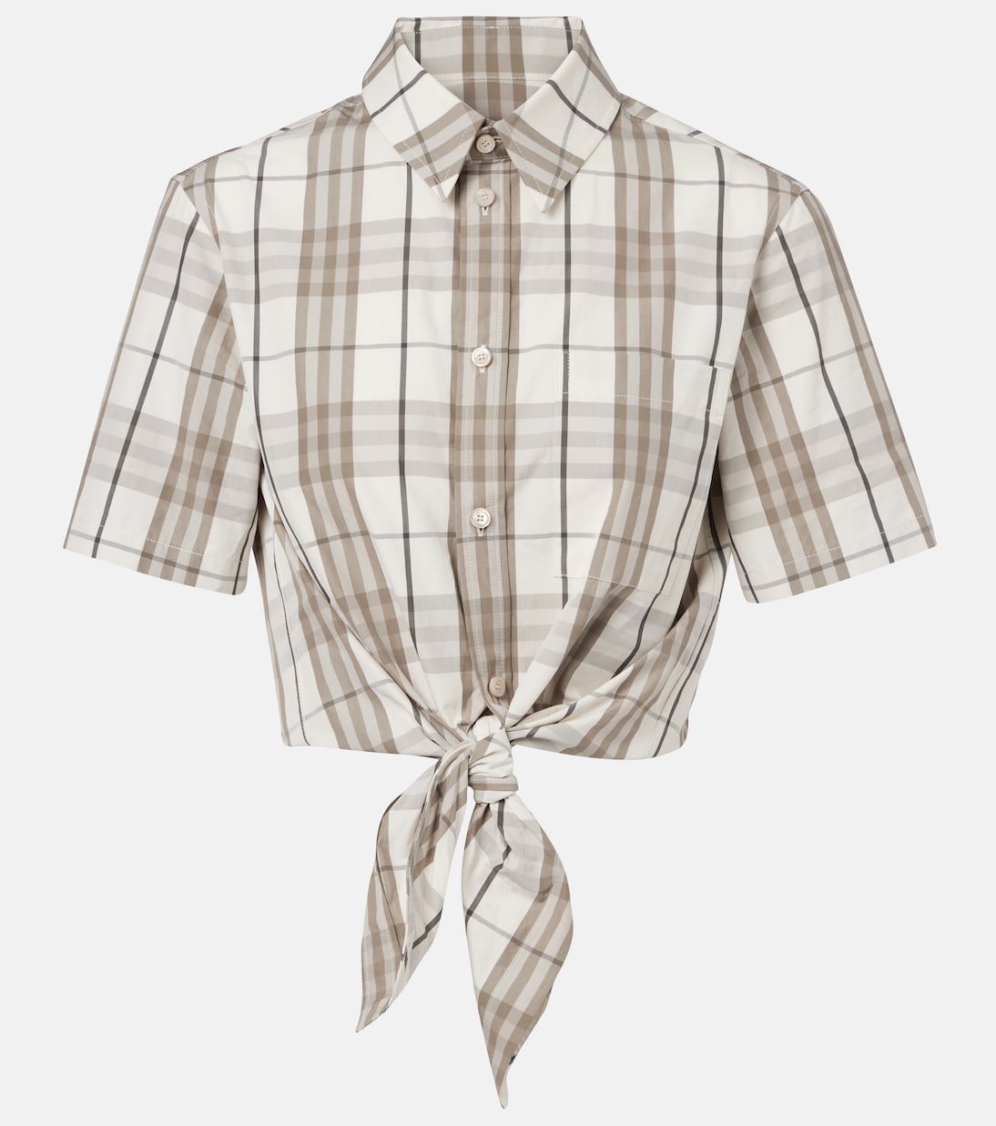 Хлопковая рубашка в клетку Burberry, Cotton IP Check
Хлопковая рубашка в клетку Burberry, Cotton IP Check