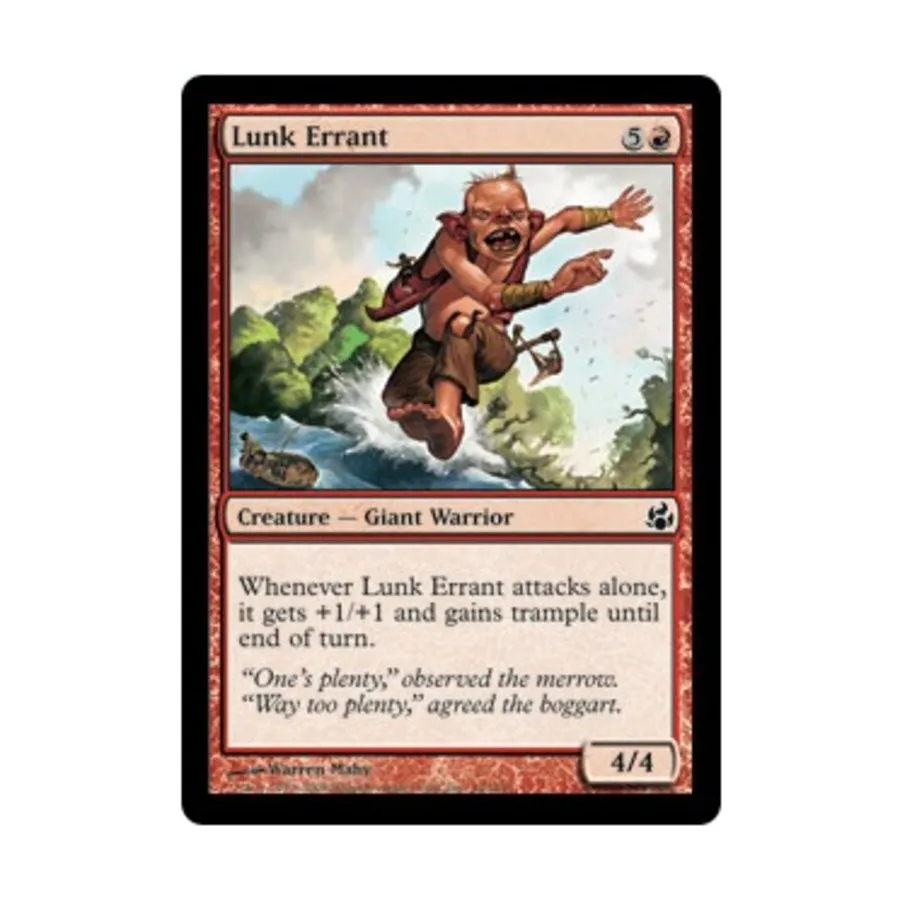 CCG Странствующий Лунк (клавиша C), MTG - Morningtide
CCG Странствующий Лунк (клавиша C), MTG - Morningtide