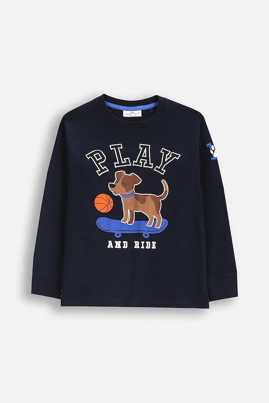 Детская хлопковая кофта с длинным рукавом Coccodrillo, темно-синий
Детская хлопковая кофта с длинным рукавом Coccodrillo, темно-синий