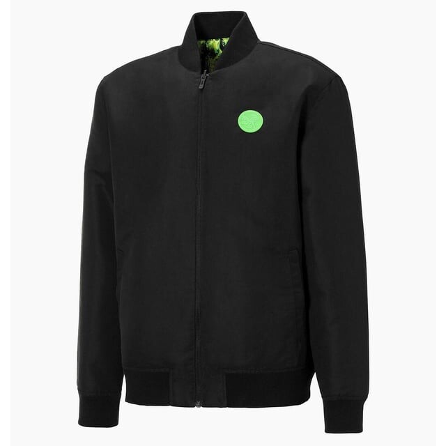 Зеленая мужская университетская двусторонняя куртка-бомбер X Santa Cruz 532239 01 Puma, черный
Зеленая мужская университетская двусторонняя куртка-бомбер X Santa Cruz 532239 01 Puma, черный