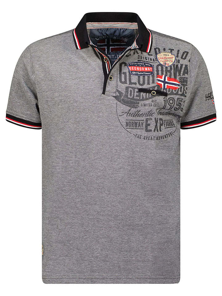 Рубашка-поло Geographical Norway, серый
Рубашка-поло Geographical Norway, серый