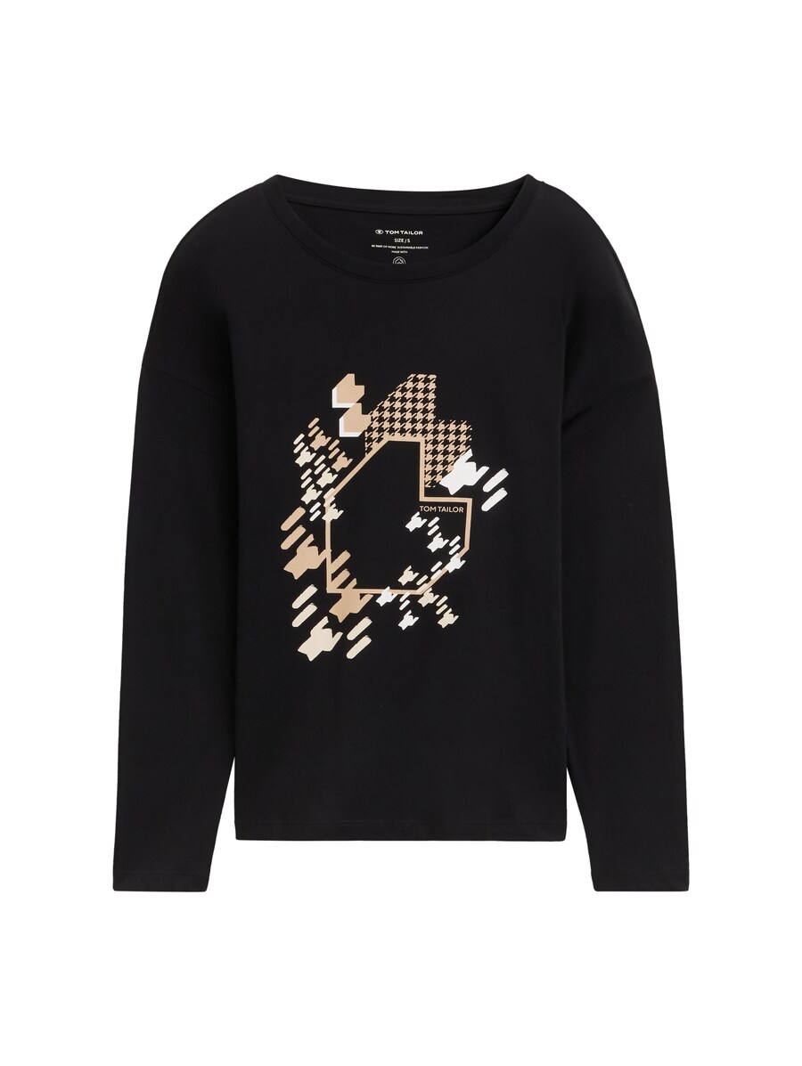 Рубашка TOM TAILOR, черный
Рубашка TOM TAILOR, черный