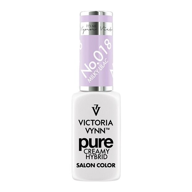 Victoria Vynn Pure Creamy Hybrid 018 Гибридный лак для ногтей молочно-сиреневый, 8 мл
Victoria Vynn Pure Creamy Hybrid 018 Гибридный лак для ногтей молочно-сиреневый, 8 мл