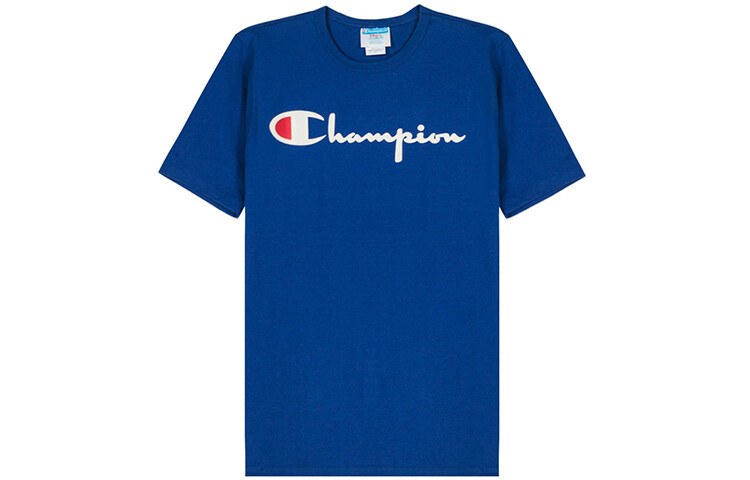 Футболка унисекс королевского синего цвета Champion, синий
Футболка унисекс королевского синего цвета Champion, синий