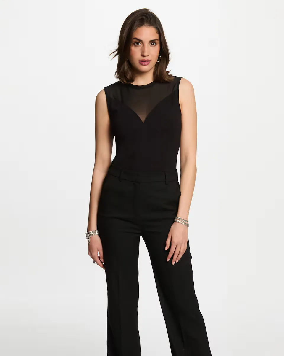 Женский топ без рукавов Morgan, черный
Женский топ без рукавов Morgan, черный