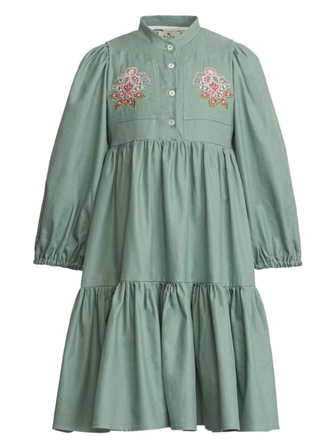 ETRO KIDS платье с вышивкой, зеленый
ETRO KIDS платье с вышивкой, зеленый