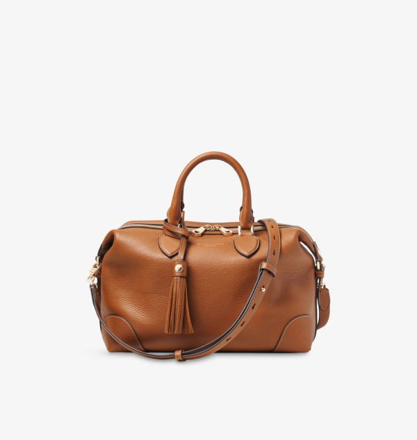 Сумка для боулинга Hudson из кожи Aspinal Of London, коричневый
Сумка для боулинга Hudson из кожи Aspinal Of London, коричневый