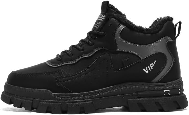 Зимние кожаные ботинки с меховой подкладкой Qacksv, черный
Зимние кожаные ботинки с меховой подкладкой Qacksv, черный