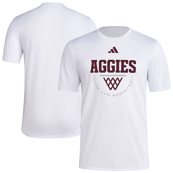 Мужская белая футболка texas a&m aggies basketball practice net arch pregame Adidas
Мужская белая футболка texas a&m aggies basketball practice net arch pregame Adidas