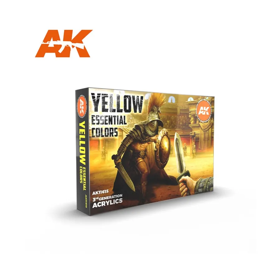 Желтый набор основных цветов, 3rd Gen Acrylic Paint Sets
Желтый набор основных цветов, 3rd Gen Acrylic Paint Sets