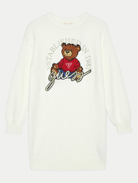 Комфортное трикотажное платье Guess, экрю
Комфортное трикотажное платье Guess, экрю