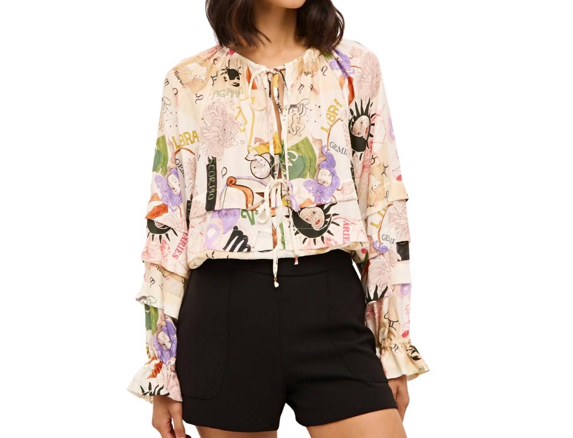 Блузка Umi в горошек Marie Oliver, Zodiac
Блузка Umi в горошек Marie Oliver, Zodiac