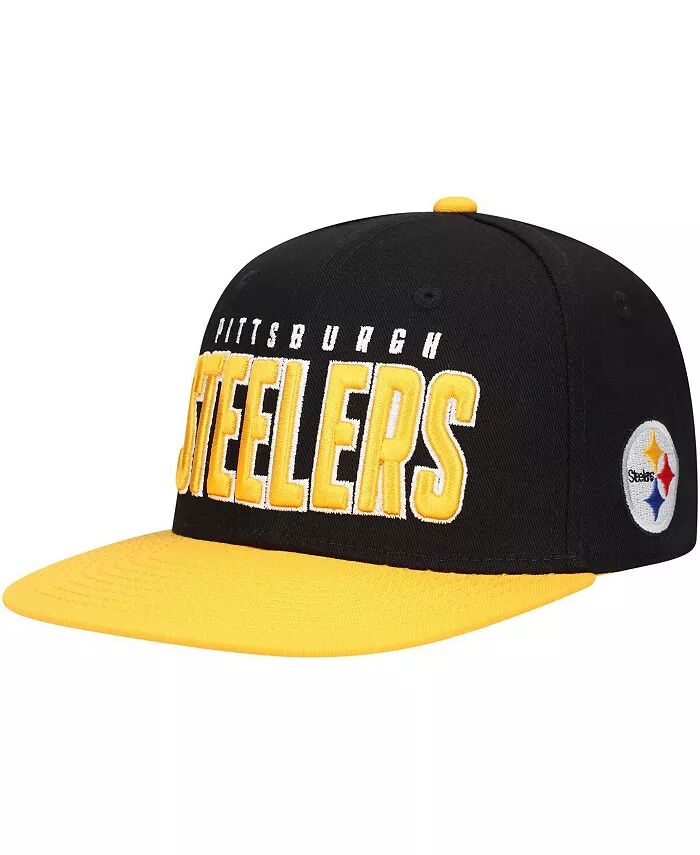 Дошкольная черная/золотая бейсболка Pittsburgh Steelers Lock Up Snapback Outerstuff
Дошкольная черная/золотая бейсболка Pittsburgh Steelers Lock Up Snapback Outerstuff
