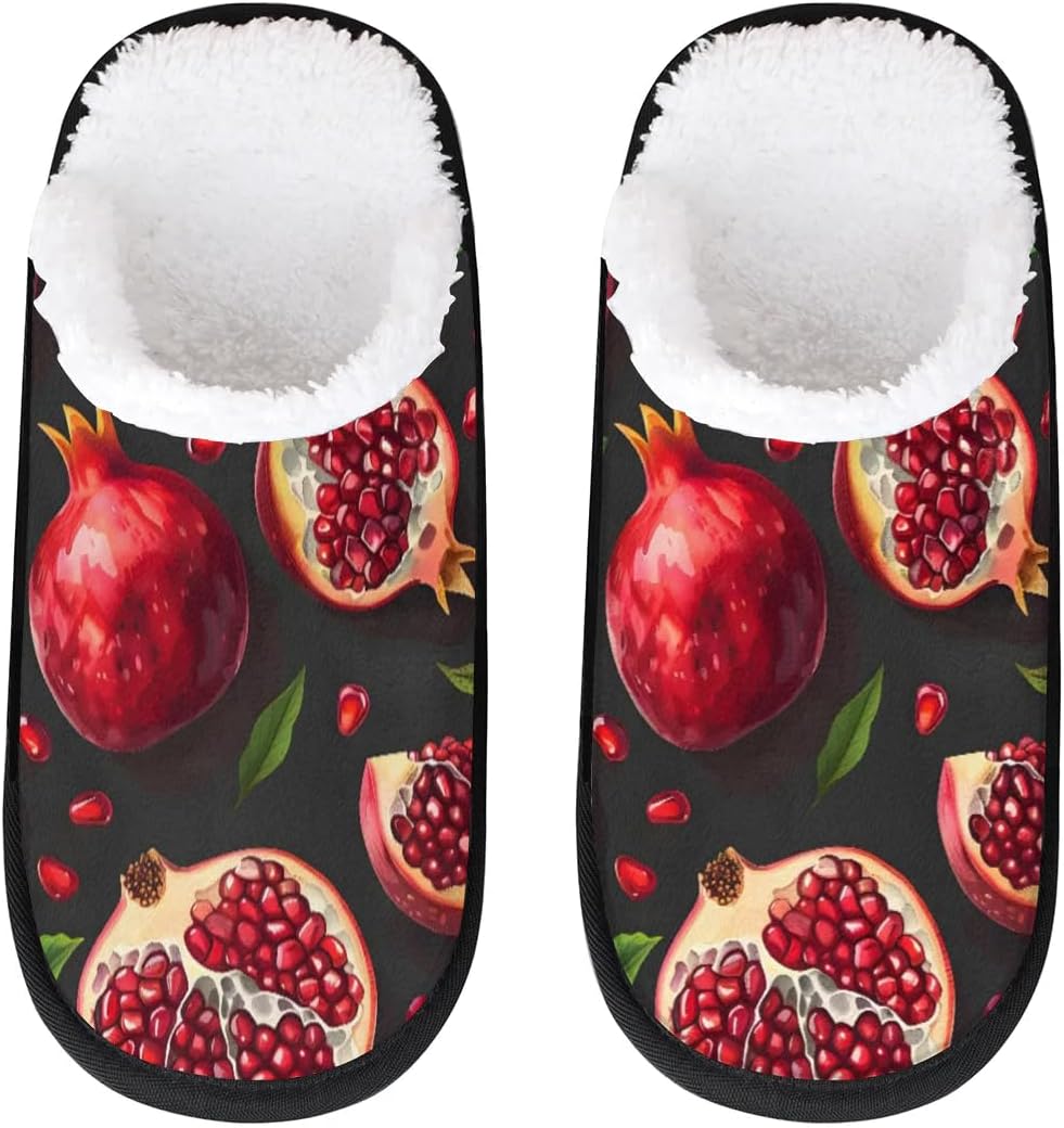 Тапочки Gublec для женщин и мужчин, уютные с нескользящей подошвой, для дома, теплые плюшевые тапочки для дома, спальни и путешествий, Fruit Pomegranate
Тапочки Gublec для женщин и мужчин, уютные с нескользящей подошвой, для дома, теплые плюшевые тапочки для дома, спальни и путешествий, Fruit Pomegranate