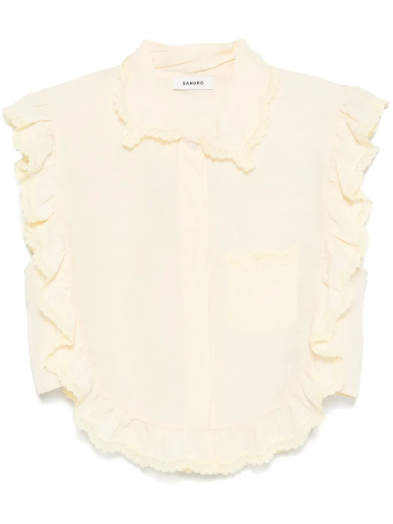 SANDRO фактурная рубашка, желтый
SANDRO фактурная рубашка, желтый