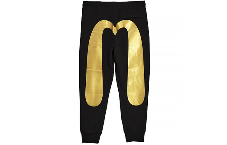 Трикотажные спортивные штаны мужские черные Evisu, черный
Трикотажные спортивные штаны мужские черные Evisu, черный