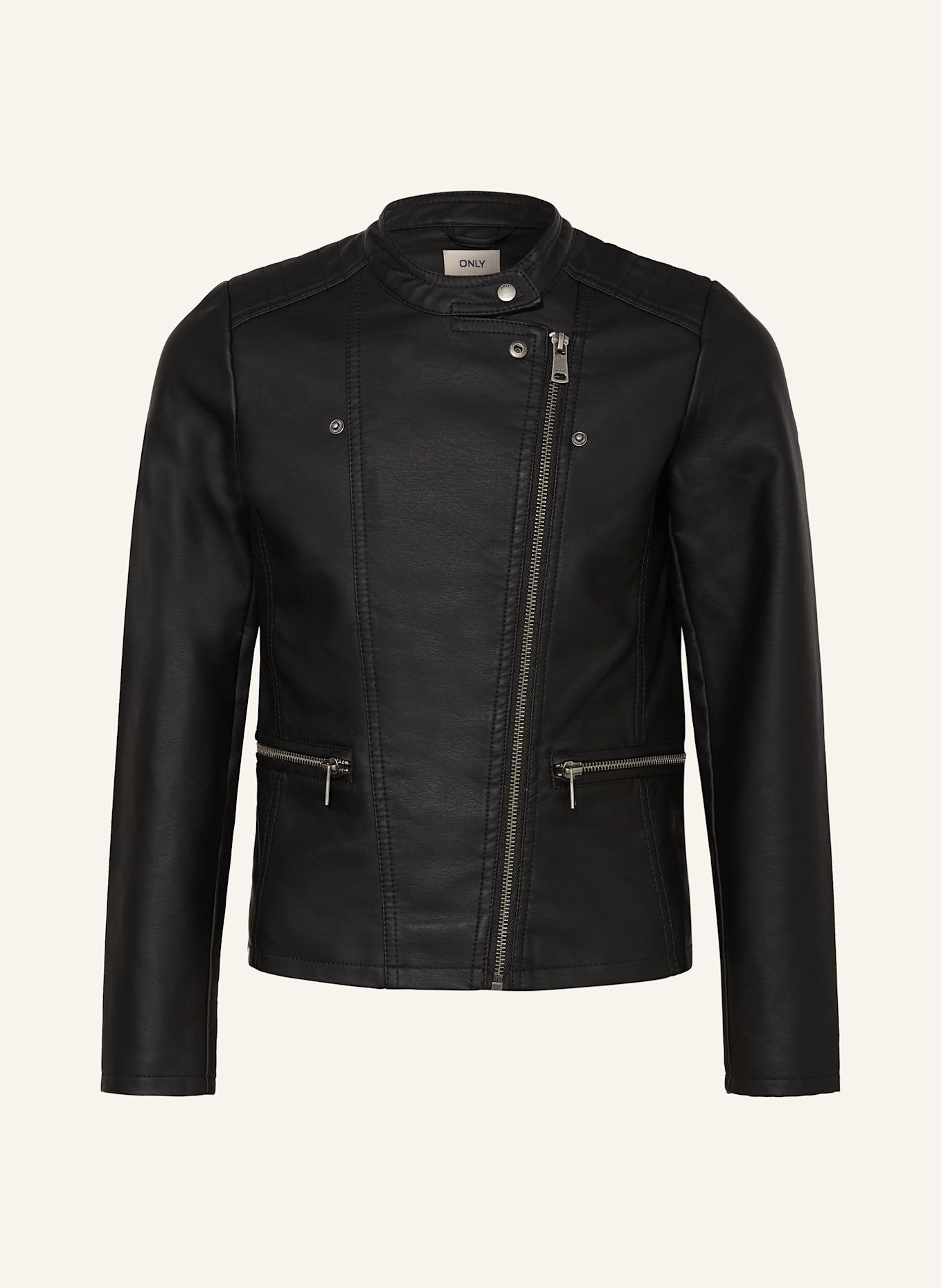 Куртка из искусственной кожи Only, черный
Куртка из искусственной кожи Only, черный