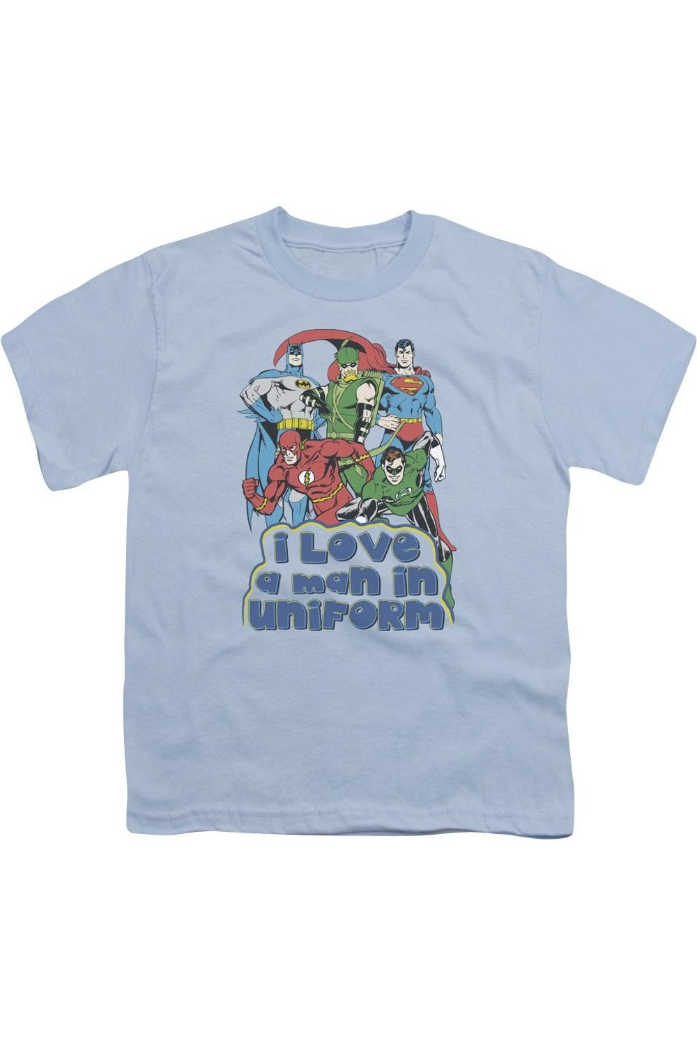 DC Comics "Обожаю мужчину в форме" футболка с коротким рукавом для подростков Gildan, светло-голубой
DC Comics "Обожаю мужчину в форме" футболка с коротким рукавом для подростков Gildan, светло-голубой