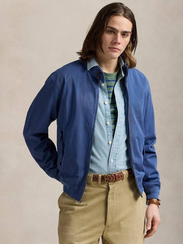 Винтажная хлопковая бомбер Polo Ralph Lauren, Old Royal
Винтажная хлопковая бомбер Polo Ralph Lauren, Old Royal