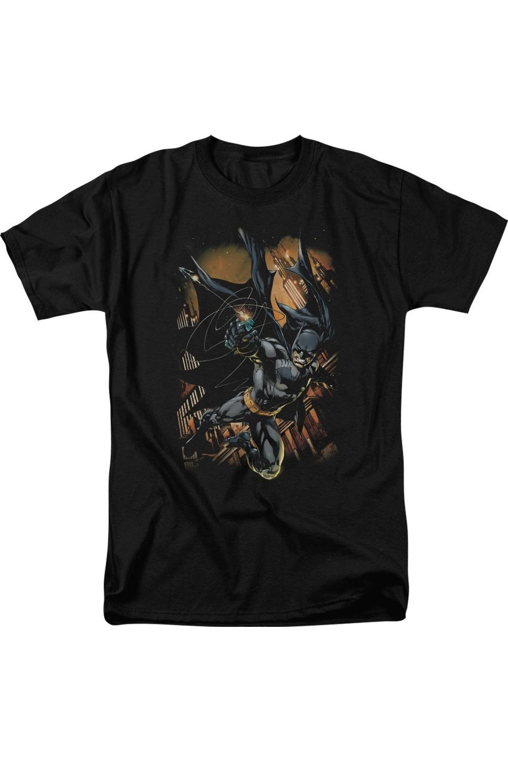 Футболка с коротким рукавом для взрослых Batman Grapple Fire Gildan, черный
Футболка с коротким рукавом для взрослых Batman Grapple Fire Gildan, черный