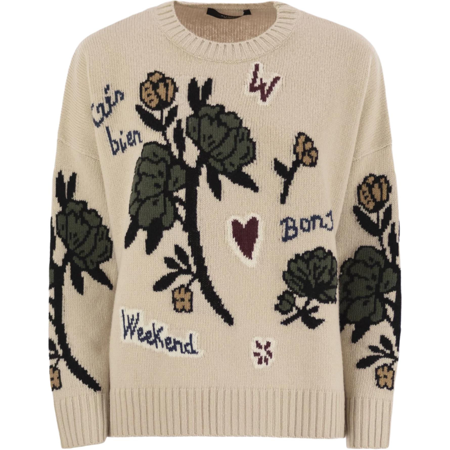 Шерстяной свитер Weekend Max Mara Pavidi с цветочной вышивкой Weekend Maxmara, бежевый
Шерстяной свитер Weekend Max Mara Pavidi с цветочной вышивкой Weekend Maxmara, бежевый