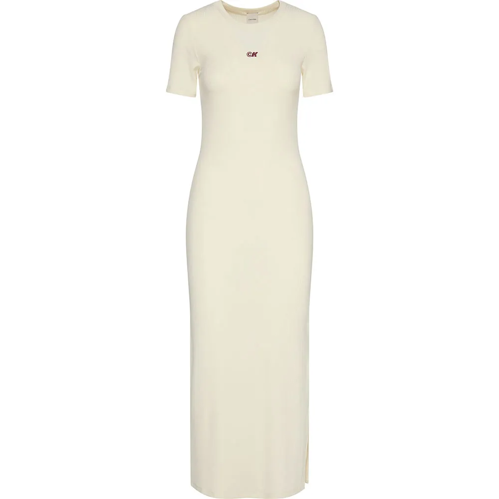 Платье с коротким рукавом Calvin Klein Jeans Modal, бежевый
Платье с коротким рукавом Calvin Klein Jeans Modal, бежевый