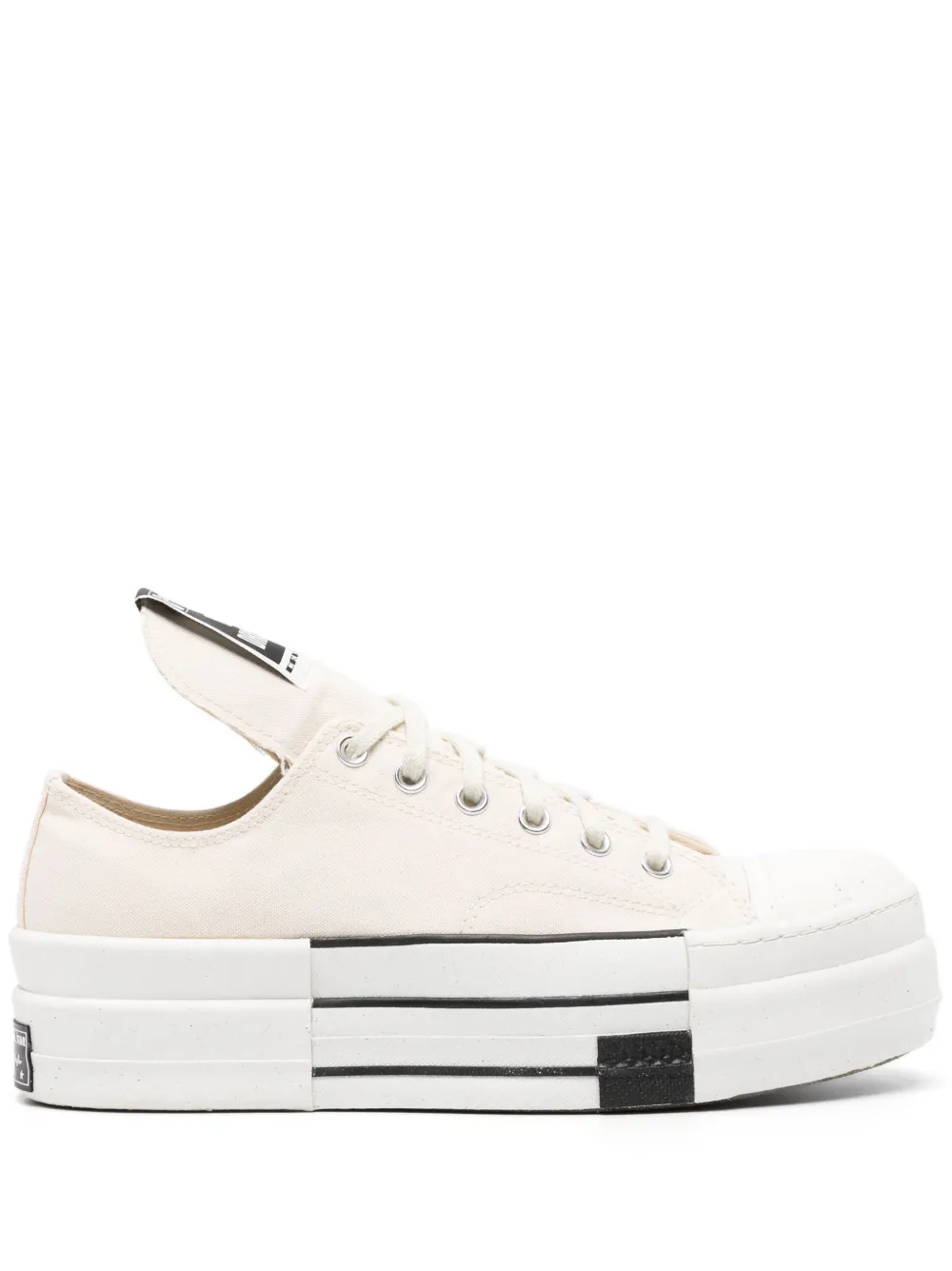 Кроссовки на шнуровке из коллаборации с DRKSHDW Converse, нейтральный
Кроссовки на шнуровке из коллаборации с DRKSHDW Converse, нейтральный