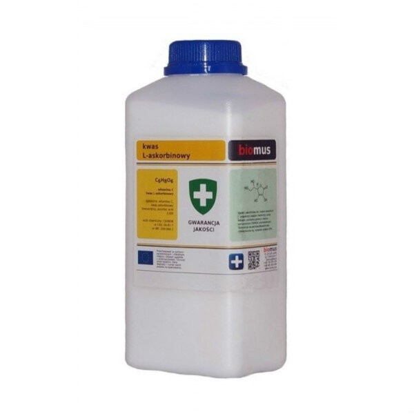 Biomus L-аскорбиновая кислота 1000г
Biomus L-аскорбиновая кислота 1000г