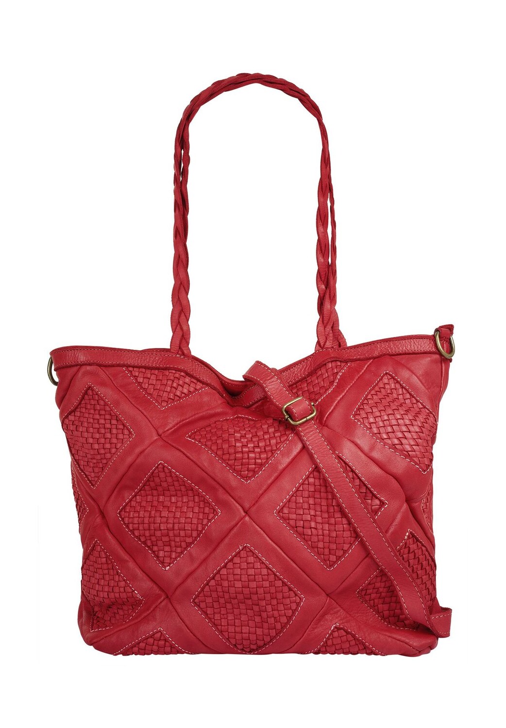 Шопер, натуральная кожа, сделано в Италии Samantha Look, красный
Шопер, натуральная кожа, сделано в Италии Samantha Look, красный