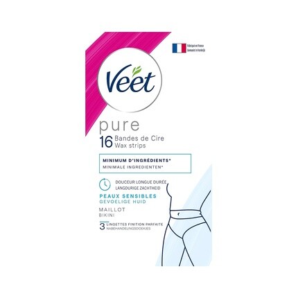 Полоски для депиляции Veet Pure, линия бикини — для чувствительной кожи
Полоски для депиляции Veet Pure, линия бикини — для чувствительной кожи