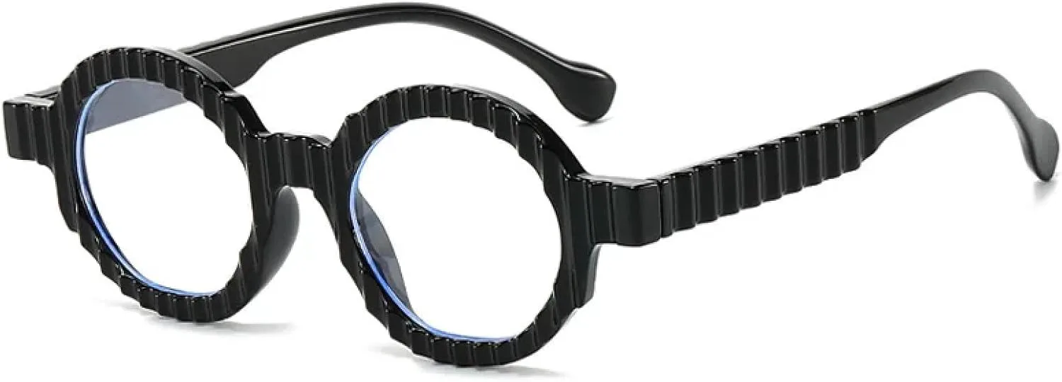 Модные круглые солнцезащитные очки для женщин, уникальные двухцветные градиентные очки в стиле панк с защитой от УФ-излучения UV400 для мужчин TVTBBVV, Black-clear
Модные круглые солнцезащитные очки для женщин, уникальные двухцветные градиентные очки в стиле панк с защитой от УФ-излучения UV400 для мужчин TVTBBVV, Black-clear