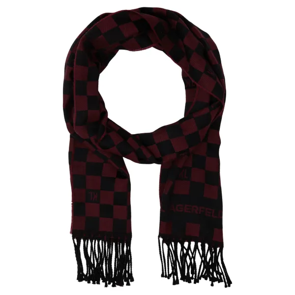 Шерстяной шарф Karl Lagerfeld, бургунди
Шерстяной шарф Karl Lagerfeld, бургунди