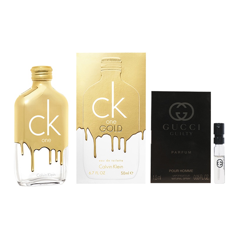 Туалетная вода Calvin Klein CK One Gold (пробник Gucci Aria 1,5 мл в подарок), 50 мл
Туалетная вода Calvin Klein CK One Gold (пробник Gucci Aria 1,5 мл в подарок), 50 мл