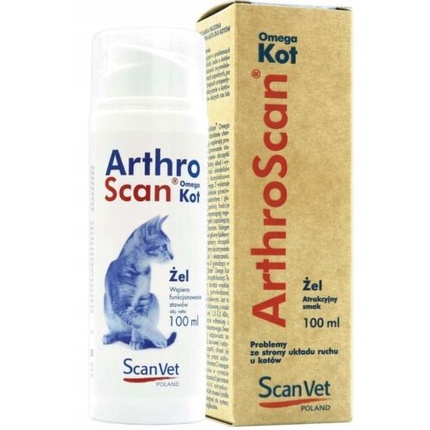 Гель для поддержки суставов Artroscan Omega для кошек 100 мл Scanvet
Гель для поддержки суставов Artroscan Omega для кошек 100 мл Scanvet