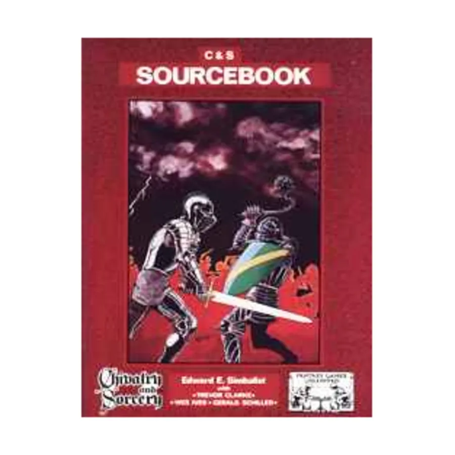 Sourcebook #1 (2nd Edition), Chivalry & Sorcery (Fantasy Games Unlimited), мягкая обложка
Sourcebook #1 (2nd Edition), Chivalry & Sorcery (Fantasy Games Unlimited), мягкая обложка