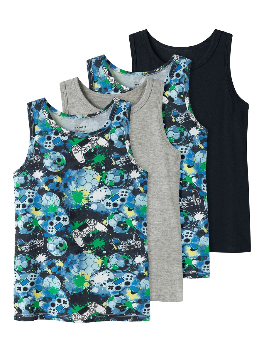 Нижняя рубашка NAME IT, Blue/Night Blue/Mottled Grey
Нижняя рубашка NAME IT, Blue/Night Blue/Mottled Grey