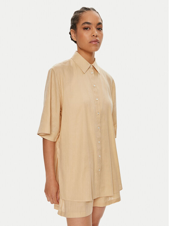 Рубашка стандартного кроя Hugo, бежевый
Рубашка стандартного кроя Hugo, бежевый