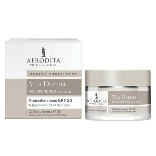 Защитный крем SPF30, 50 мл Afrodita Vita Derma
Защитный крем SPF30, 50 мл Afrodita Vita Derma