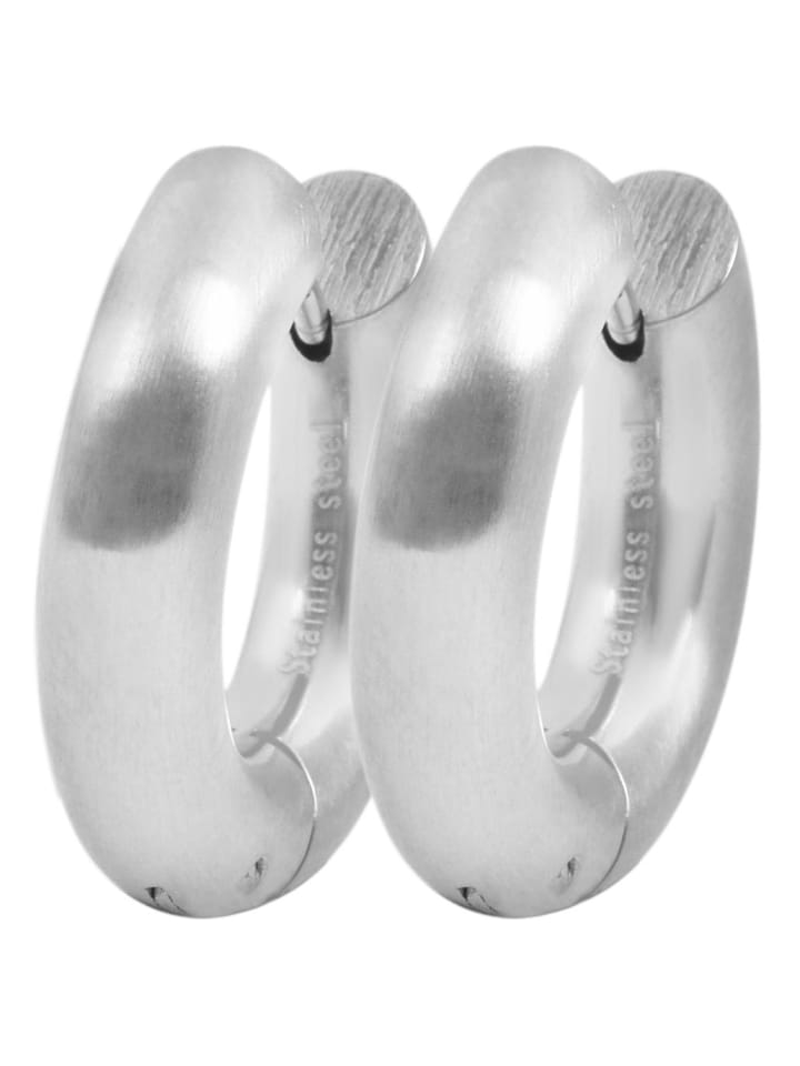 Adeliás Женские серьги - серьги-кольца на шарнирах из нержавеющей стали серебристого цвета
Adeliás Женские серьги - серьги-кольца на шарнирах из нержавеющей стали серебристого цвета