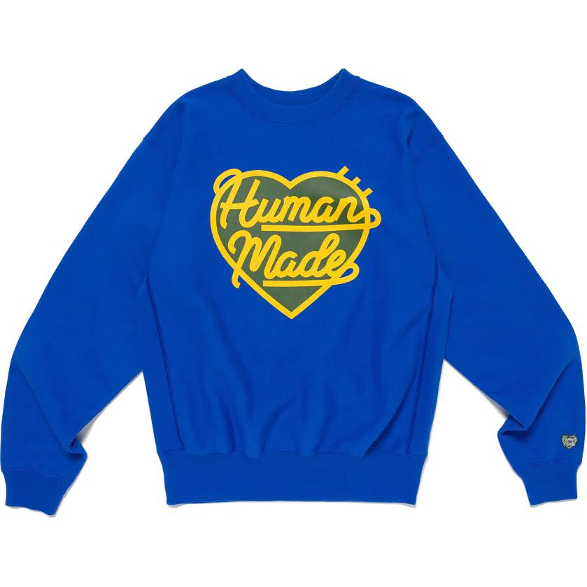 Свитшот с логотипом Heart HUMAN MADE, синий
Свитшот с логотипом Heart HUMAN MADE, синий