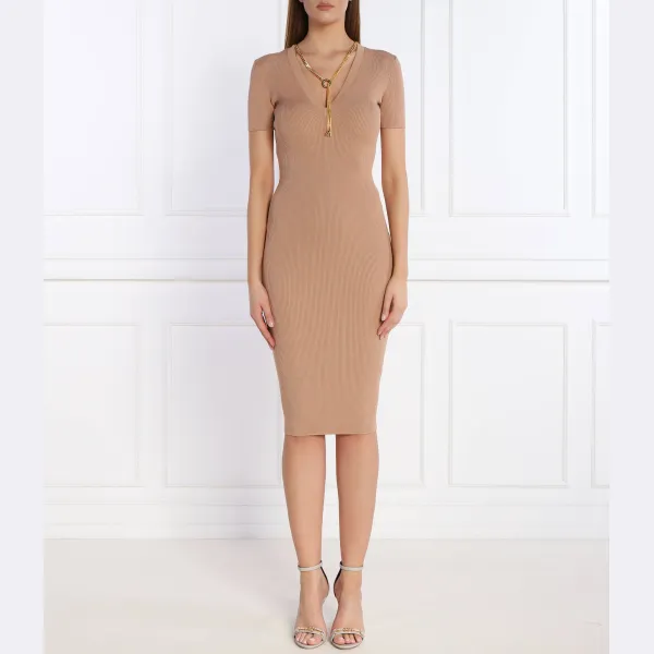 Платье Elisabetta Franchi, коричневый
Платье Elisabetta Franchi, коричневый