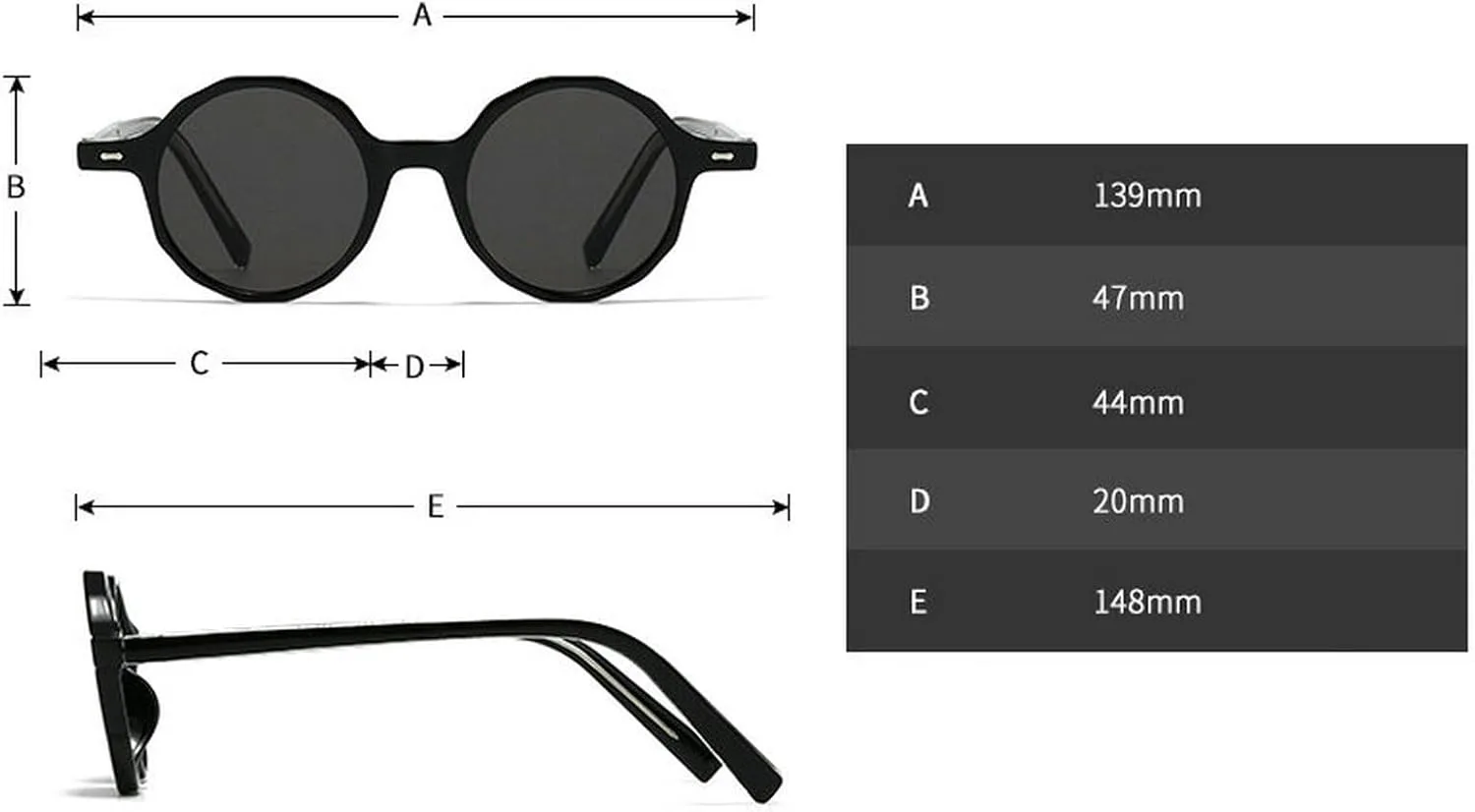 Классические круглые солнцезащитные очки COTIA для мужчин и женщин, модные винтажные солнцезащитные очки в маленькой оправе, ретро-элегантные очки, Black
Классические круглые солнцезащитные очки COTIA для мужчин и женщин, модные винтажные солнцезащитные очки в маленькой оправе, ретро-элегантные очки, Black