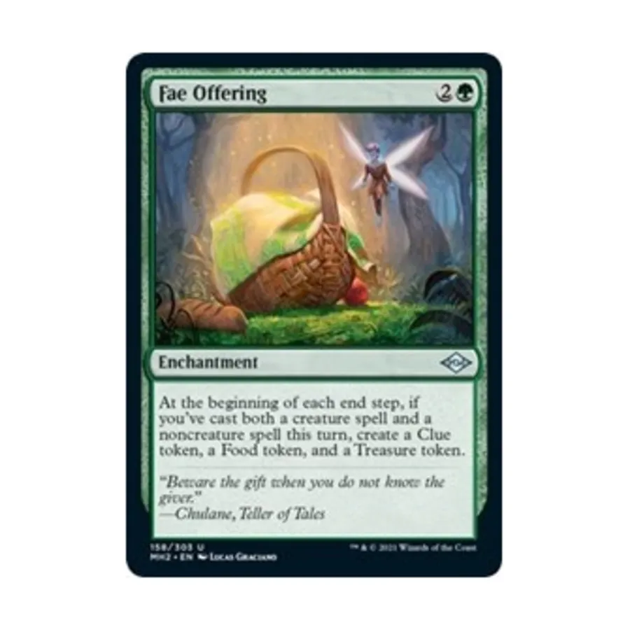 CCG Подношение фейри (U), MTG - Modern Horizons 2
CCG Подношение фейри (U), MTG - Modern Horizons 2
