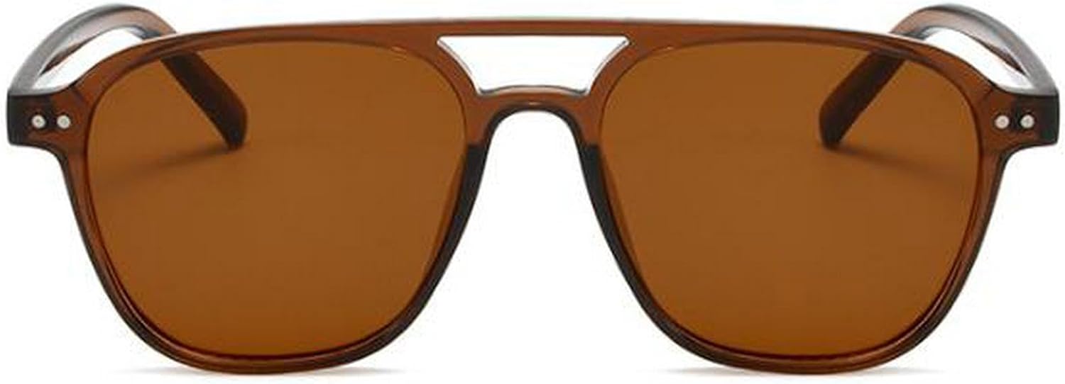 Мужские солнцезащитные очки-пилот в стиле ретро с двойной перемычкой, защита от ультрафиолета UV400, леопардовый принт, модные женские солнцезащитные очки mincl, Brown
Мужские солнцезащитные очки-пилот в стиле ретро с двойной перемычкой, защита от ультрафиолета UV400, леопардовый принт, модные женские солнцезащитные очки mincl, Brown