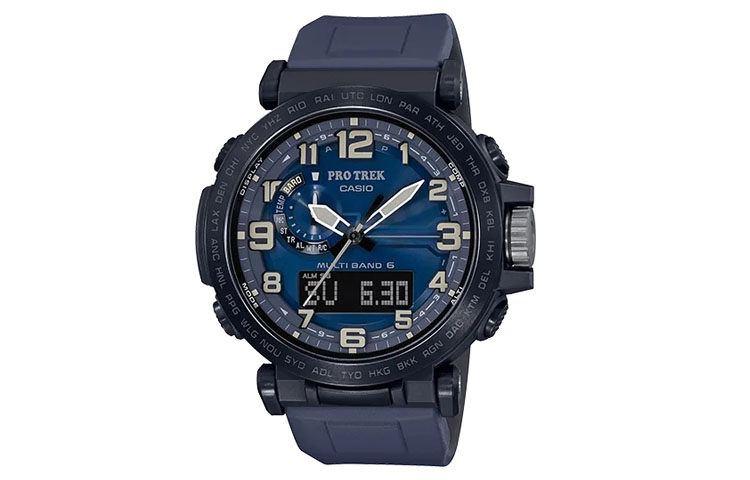 CASIO Часы Men PRO TREK Blue Watch PRW6600Y-2, Marine Blue Watch Dial
CASIO Часы Men PRO TREK Blue Watch PRW6600Y-2, Marine Blue Watch Dial